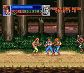 une photo d'Ã©cran de Return of Double Dragon sur Nintendo Super Nes